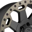 Jantă din aluminiu 17x8 ET30 5x127 Matte Black/Machined Dark Warlord Black Rhino