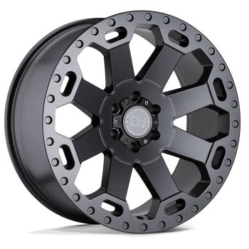   Jantă din aluminiu 17x8 ET52 6x130 Matte Gunmetal Warlord Black Rhino