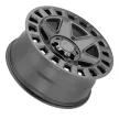 Jantă din aluminiu 17x8 ET52 6x130 Matte Gunmetal York Black Rhino