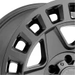 Jantă din aluminiu 17x8 ET52 6x130 Matte Gunmetal York Black Rhino