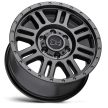 Jantă din aluminiu 17x8 ET45 5x160 Matte Gunmetal Yellowstone Black Rhino