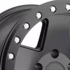   Jantă din aluminiu 17x8.5 ET-32 5x127 Matte Black Crawler Beadlock Black Rhino
