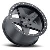   Jantă din aluminiu 17x8.5 ET0 6x139,7 Matte Black Crawler Beadlock Black Rhino