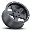 Jantă din aluminiu 17x8.5 ET0 6x139,7 Matte Black Crawler Beadlock Black Rhino