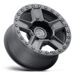 Jantă din aluminiu 17x8.5 ET35 5x127 Matte Black Ravine Black Rhino
