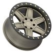 Jantă din aluminiu 17x9 ET12 6x139,7 Matte Bronze/Black Attica Black Rhino