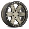   Jantă din aluminiu 17x9 ET12 6x139,7 Matte Bronze/Black Attica Black Rhino