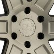 Jantă din aluminiu 17x9 ET12 6x139,7 Matte Bronze/Black Attica Black Rhino