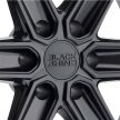 Jantă din aluminiu 17x9 ET12 6x139,7 Matte Black Henderson Black Rhino