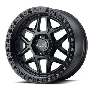   Jantă din aluminiu 17x9 ET0 5x127 Matte Black Kelso Black Rhino