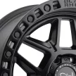 Jantă din aluminiu 17x9 ET0 5x127 Matte Black Kelso Black Rhino