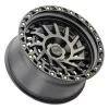   Jantă din aluminiu 17x9 ET-18 5x127 Matte Black Machined/Dark Tint Shredder Black Rhino