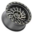 Jantă din aluminiu 17x9 ET-18 5x127 Matte Black Machined/Dark Tint Shredder Black Rhino