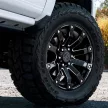Jantă din aluminiu 17x9 ET-12 5x127 Gloss Black Milled Selkirk Black Rhino