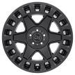 Jantă din aluminiu 17x9 ET-12 5x127 Matte Black York Black Rhino