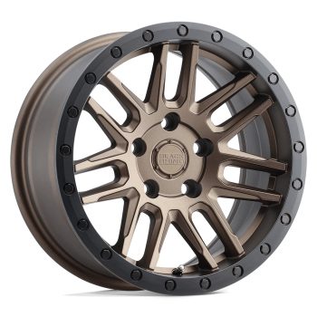   Jantă din aluminiu 18x8 ET30 5x120 Bronze W/ Black Ring Arches Black Rhino