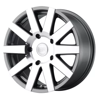  Jantă din aluminiu 18x8 ET48 6x130 Gloss Gunmetal Journey Black Rhino