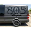   Jantă din aluminiu 18x8 ET48 6x130 Matte Black Journey Black Rhino