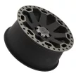 Jantă din aluminiu 18x8 ET30 5x127 Matte Black/Machined Dark Tint Lip Warlord Black Rhino