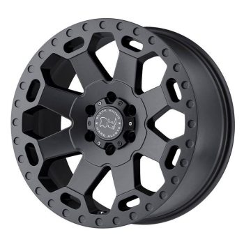   Jantă din aluminiu 18x8 ET35 5x114.3 Warlord Matte Gunmetal Black Rhino