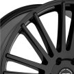 Jantă din aluminiu 18x8.5 ET35 5x120 Gloss Black Kruger Black Rhino