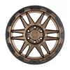   Jantă din aluminiu 18x9 ET-18 5x127 Matte Bronze/Black Lip Edge Apache Black Rhino