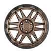 Jantă din aluminiu 18x9 ET-18 5x127 Matte Bronze/Black Lip Edge Apache Black Rhino
