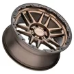 Jantă din aluminiu 18x9 ET-18 5x127 Matte Bronze/Black Lip Edge Apache Black Rhino