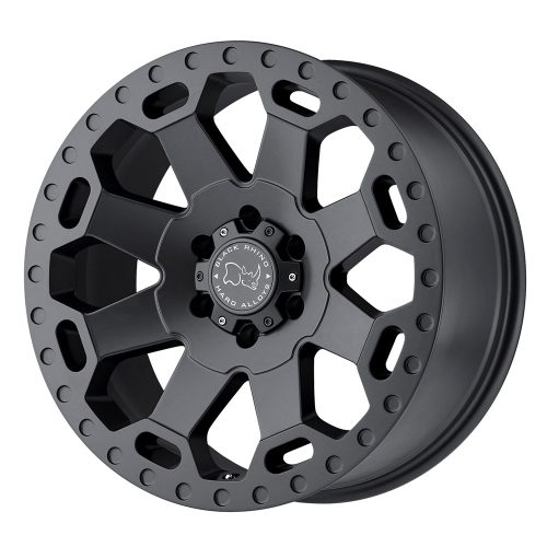 Jantă din aluminiu 18x9 ET12 6x139,7 Matte Gunmetal Warlord Black Rhino