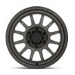 Jantă din aluminiu 20x8.5 ET0 6x114.3 Matte Brushed Gunmetal Rapid Black Rhino
