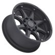 Jantă din aluminiu 20x9 ET12 6x139,7 Matte Black Glamis Black Rhino
