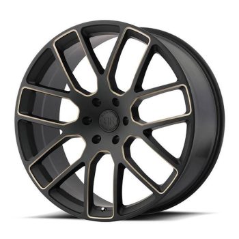   Jantă din aluminiu 20x9 ET15 6x139,7 Kunene Matte Black/Dark Tint Milled Black Rhino