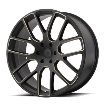   Jantă din aluminiu 20x9 ET20 5x139.7 Kunene Matte Black/Dark Tint Milled Black Rhino