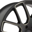 Jantă din aluminiu 20x9 ET20 5x139.7 Kunene Matte Black/Dark Tint Milled Black Rhino