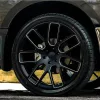   Jantă din aluminiu 20x9 ET25 5x150 Matte Black/Dark Tint Milled Kunene Black Rhino