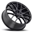 Jantă din aluminiu 20x9 ET30 5x127 Matte Black/Dark Tint Milled Kunene Black Rhino