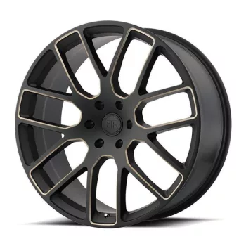   Jantă din aluminiu 20x9 ET30 6x135 Matte Black/Dark Tint Milled Kunene Black Rhino