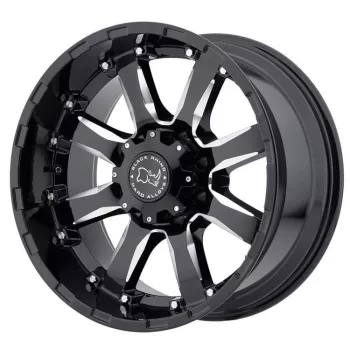   Jantă din aluminiu 20x9 ET12 6x135 Gloss Black Milled Sierra Black Rhino