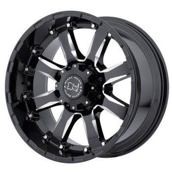   Jantă din aluminiu 20x9 ET12 6x139,7 Gloss Black Milled Sierra Black Rhino