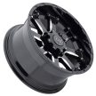 Jantă din aluminiu 20x9 ET12 6x139,7 Gloss Black Milled Sierra Black Rhino