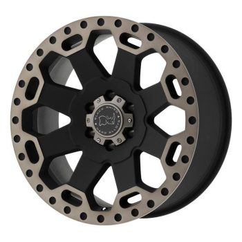   Jantă din aluminiu 20x9 ET12 6x139,7 Matte Black/Machined Dark Warlord Black Rhino