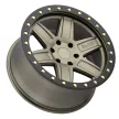 Jantă din aluminiu 20x9.5 ET0 5x139.7 Matte Bronze Attica Black Rhino