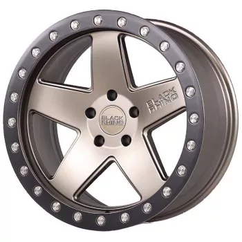   Jantă din aluminiu 20x9.5 ET12 6x135 Matte Bronze Crawler Black Rhino