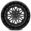 Jantă din aluminiu 20x9.5 ET-18 6x139,7 Gloss Black Fury Black Rhino
