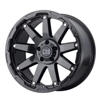   Jantă din aluminiu 20x9.5 ET6 5x127 Gloss Gunblack Oceano Black Rhino