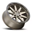 Jantă din aluminiu 20x9.5 ET6 5x127 Matte Bronze Oceano Black Rhino