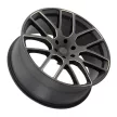 Jantă din aluminiu 22x9.5 ET20 5x139.7 Matte Black/Dark Tint Milled Kunene Black Rhino