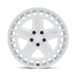 Jantă din aluminiu 20x8.5 ET25 5x127 Gloss White Alston Black Rhino