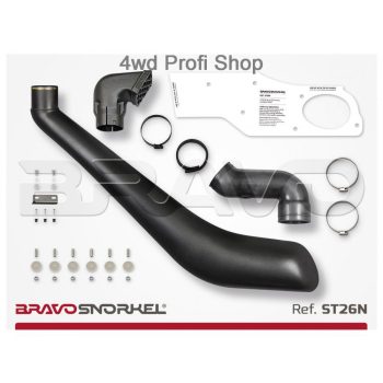   BRAVO SNORKEL TOYOTA HILUX 126 SERIES REVO (2016 - Ulterior) Simplu/Negru
