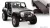 Sárvédő szélesítés Bushwacker Flat Style - Jeep Wrangler JK 2 ajtós modellhez